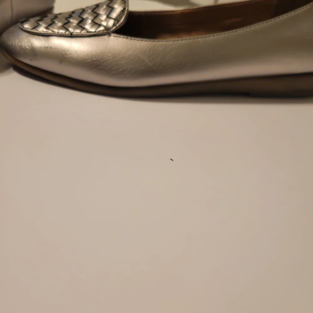 AEROSOLES Silver Woven Flats - Picture 5 of 11